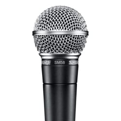 Microfone Bastão Shure SM58 LC