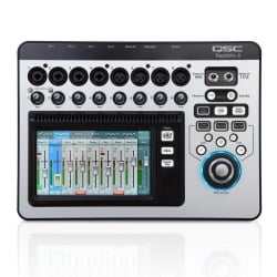 Mesa De Som Digital 14 Canais Compacta QSC TOUCHMIX-8
