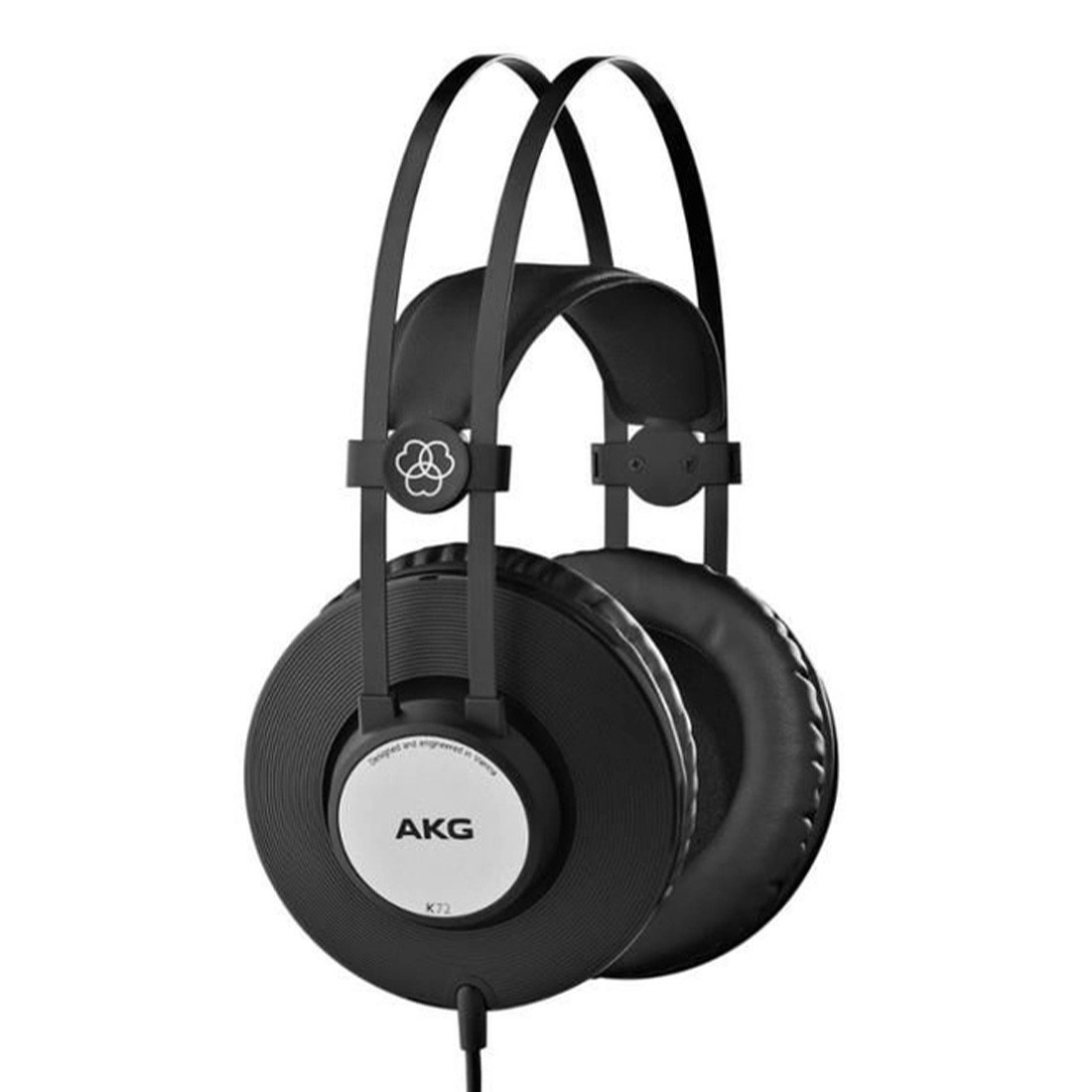 Fone de ouvido Profissional Closed-Back prata AKG K72 Qualidade de