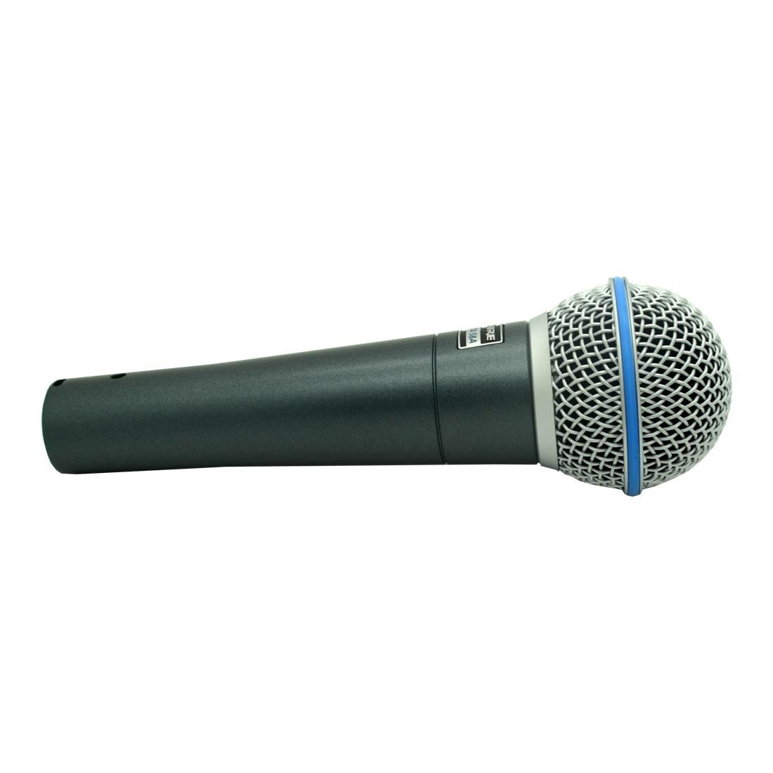 Microfone bastão beta 58A Shure Vocal Áudio Profissional Shure
