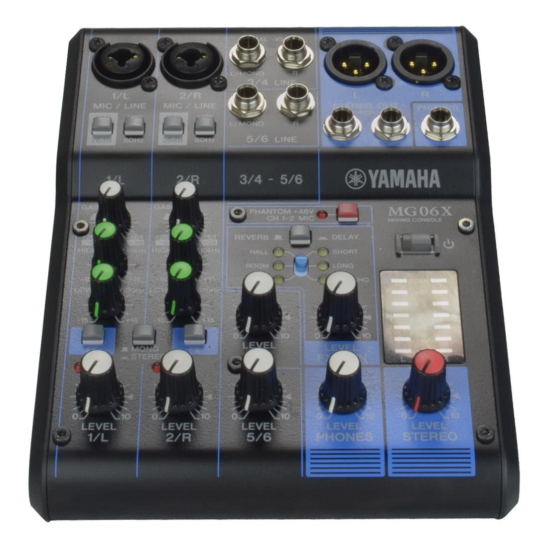 Mesa de som 6 canais Yamaha MG06X