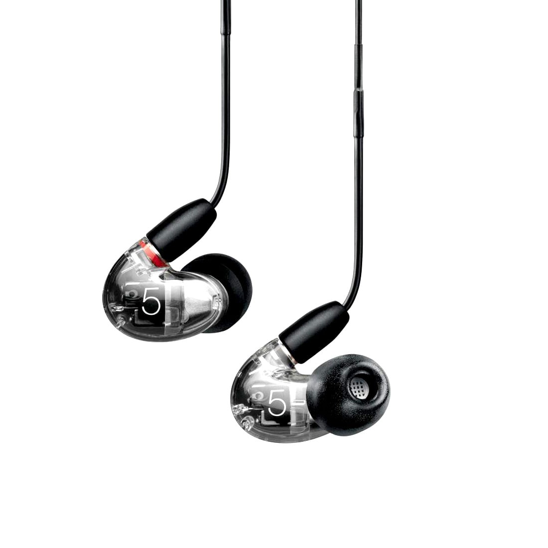 SHURE AONIC5 クリアー Fone de ouvido In Ear 36 ohms Clear Shure SE53BA CL UNI são