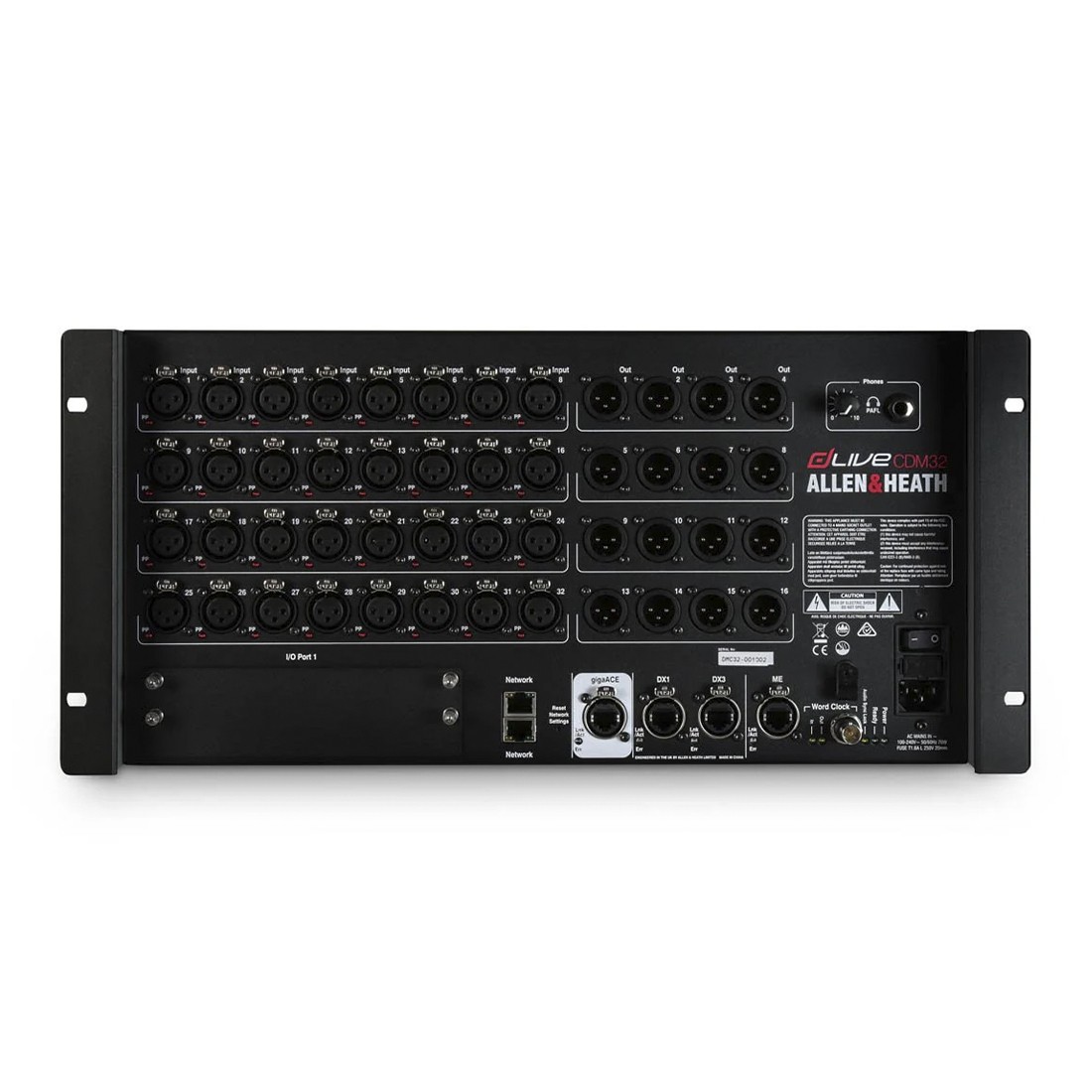 Mix Rack dLive Classe C Allen & Heath DLIVE-CDM32
