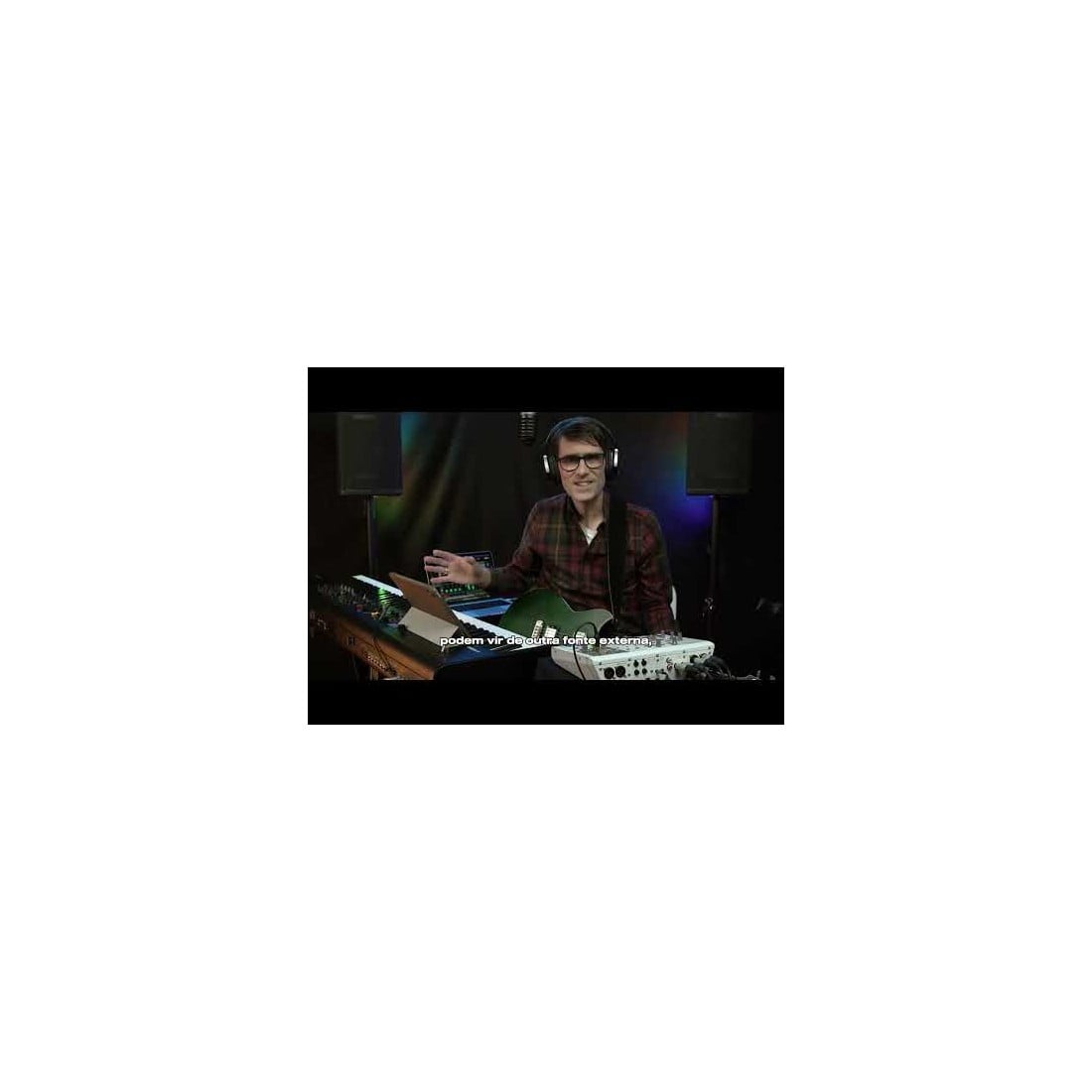 Mixer Interface USB 8 Canais Yamaha AG08B.