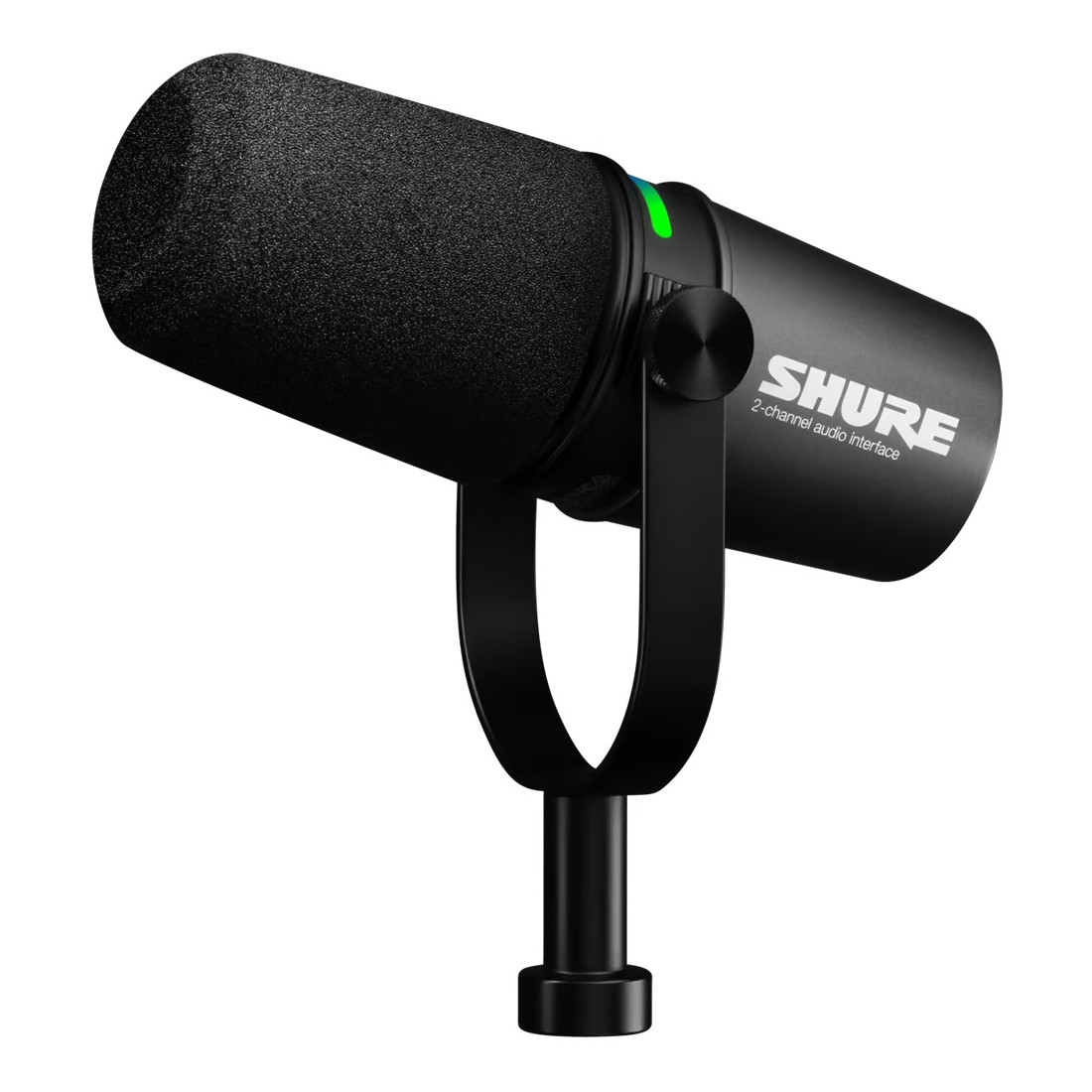 Microfone Digital Dinâmico Cardióide USB XLR Shure MV7I