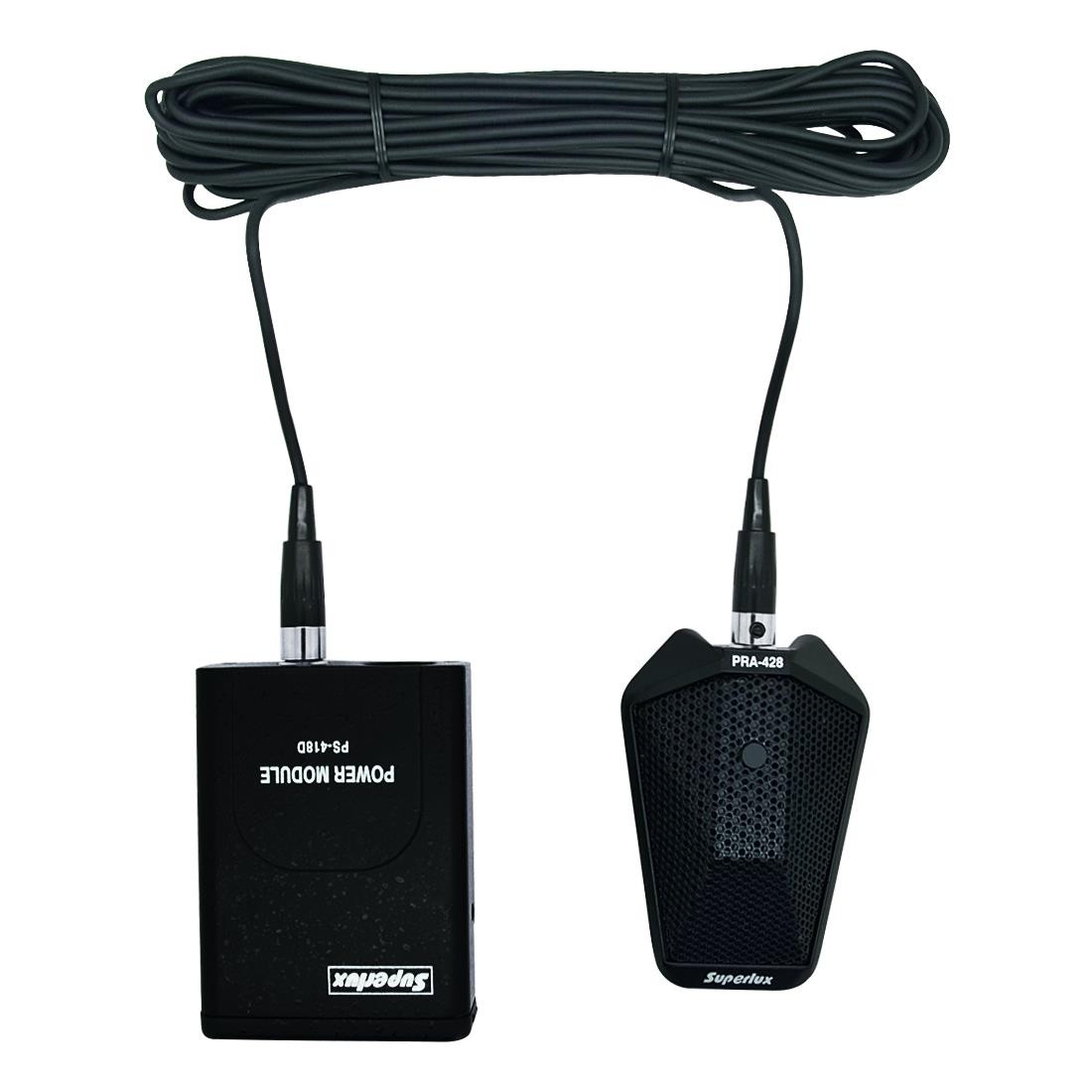Microfone Condensador Unidirecional de Superficie Superlux