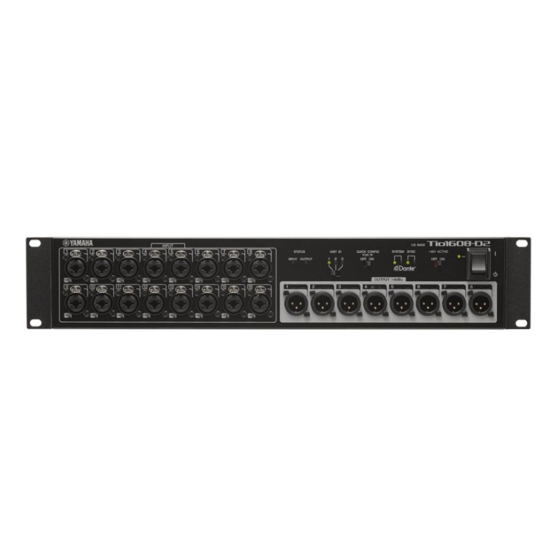 Multicabo Digital 16x8 Dante Stage Box Yamaha TIO1608D2