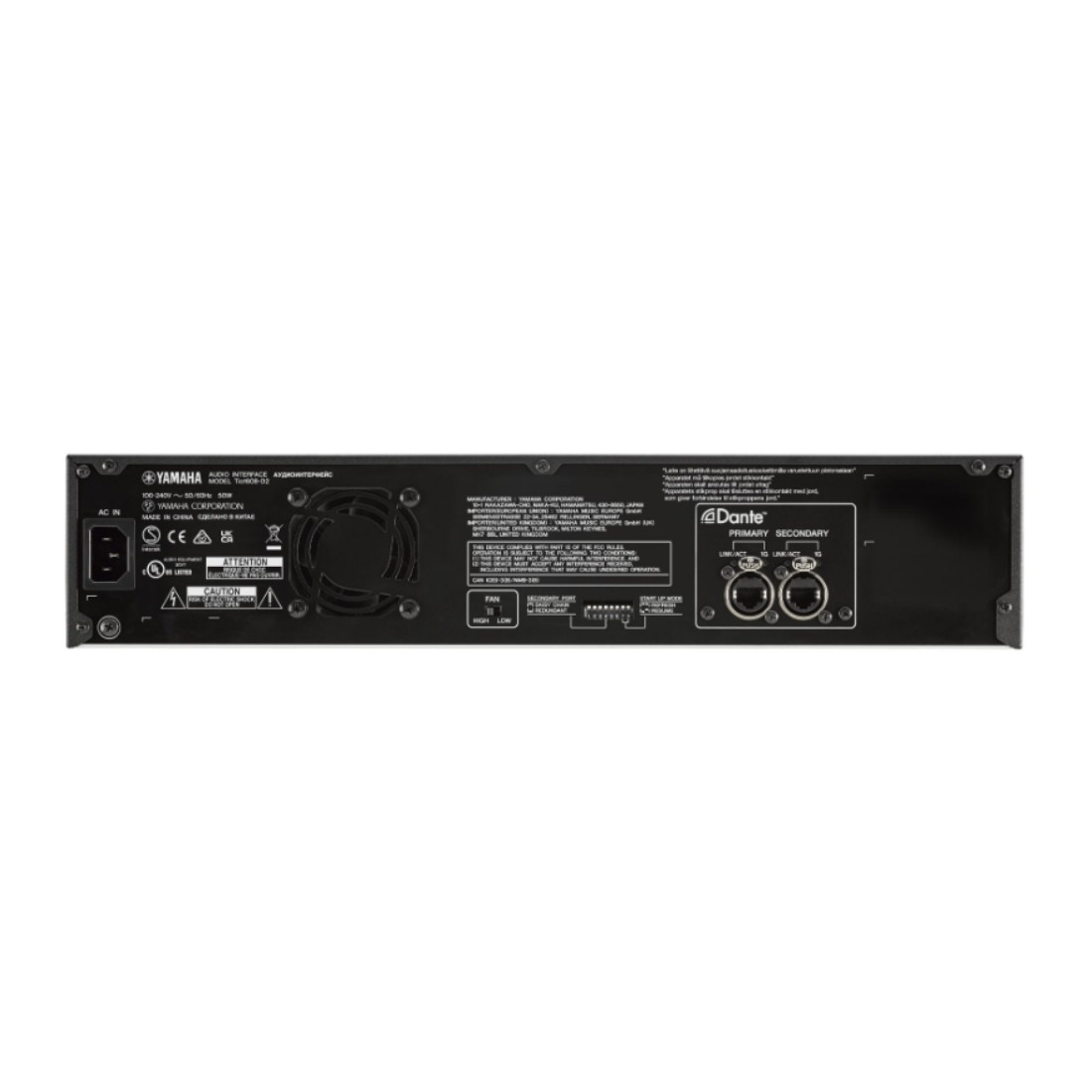Multicabo Digital 16x8 Dante Stage Box Yamaha TIO1608D2