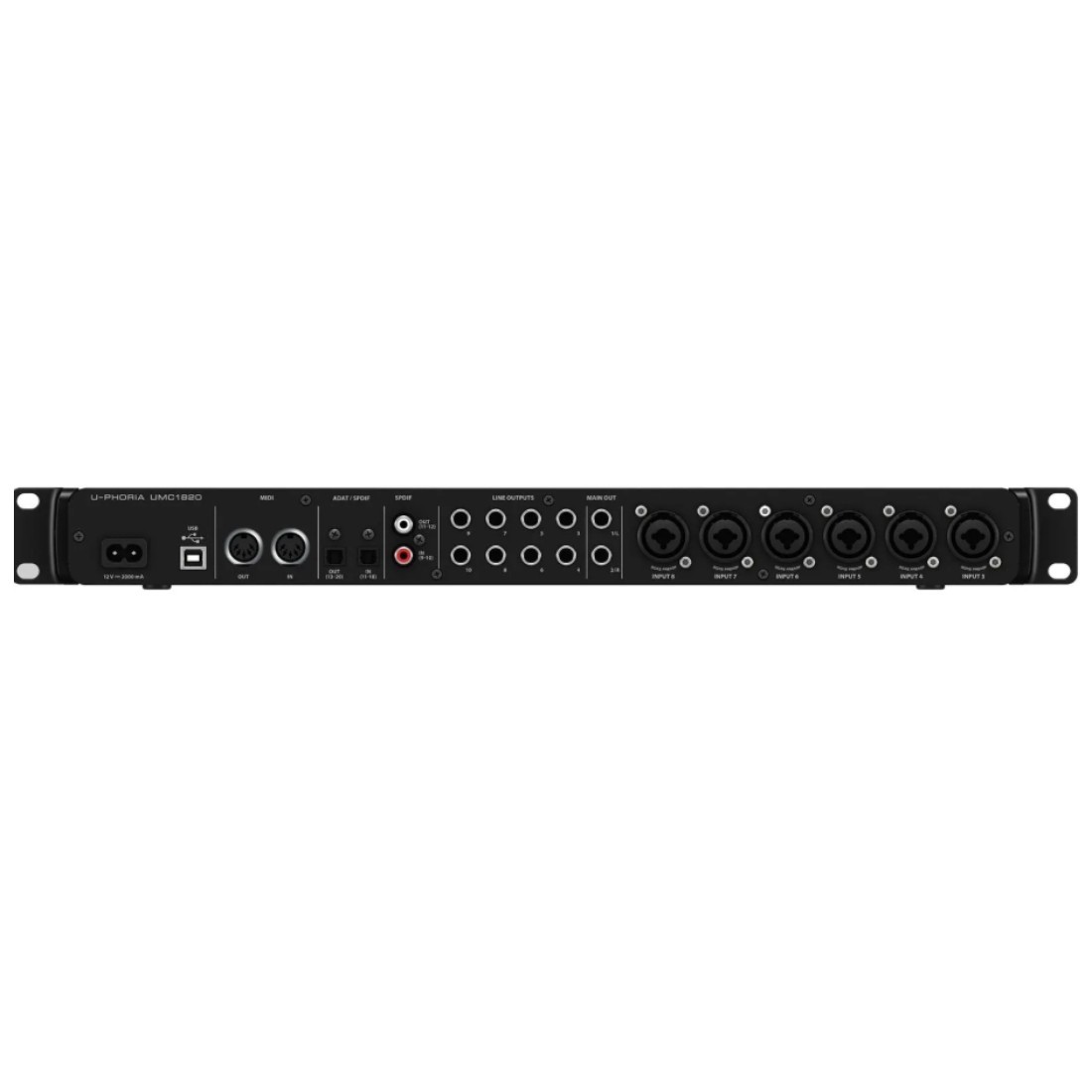 Interface de Áudio USB 18 In 20 Out Behringer UMC1820
