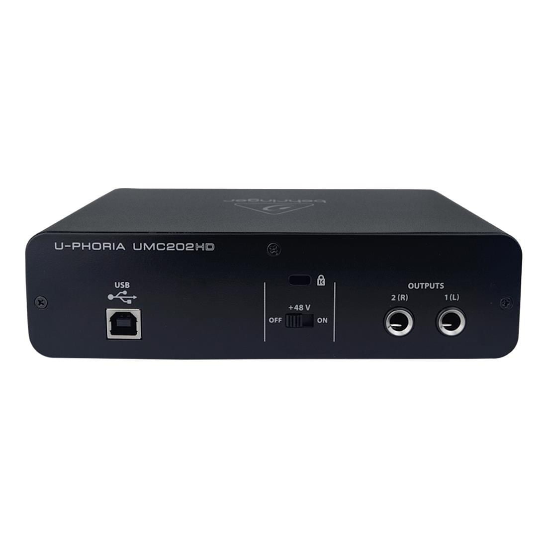 Interface de áudio U-Phoria Behringer UMC202HD