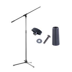 Pedestal de Microfone + kit reposição Aweda AMS-3111B+RK