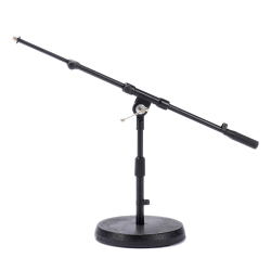 Pedestal de Microfone com Base Ferro Aweda AMS-5222TB