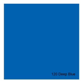Gelatina E-Colour 120 Deep Blue 150120 Gelatinas Iluminação ...