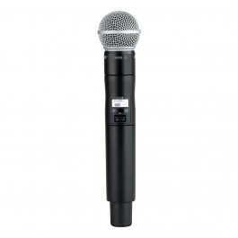 Microfone Sem fio Transmissor de mão Shure ULXD2 SM58 Sem Fio