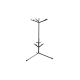 Suporte para 3 Violões e Baixos Trio Hanger Aweda AGS-H300