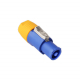 Conector De Som PowerCon Em Linha Data Link PCON-001