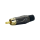 Conector RCA curto Amphenol ACPLCBK