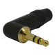 Conector P2 estéreo macho em L Neutrik NTP3RCB