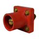 Conector Cam Lock Macho de painel 400A Vermelho Specon S104VM