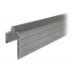 Perfil aluminio macho 10mm 3 barras Spectrus XPM10BK384