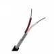 Cabo de microfone 2 vias vermelho 22 AWG Mancini MC33920