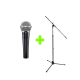 Kit Palco com SM58 + Pedestal SM58MS7701B