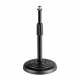 Pedestal Microfone De Mesa Base De Ferro Aweda AMS-822