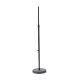 Pedestal Microfone Base Fundida Zinco Preto STAND04