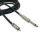 Cabo P10 x 1RCA para instrumentos 5M Golden Cabos 05009