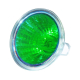 Lâmpada Dicróica verde JCDR 50W com lente G-Light JCDR501VFGL