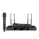 Microfone Sem Fio UHF Duplo Bastão Mão Kadosh K622M