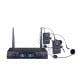 Microfone Sem Fio Karsect Headset Duplo KS248DH