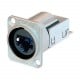 Conector painel de rede fêmea Neutrik NE8FDY-C6