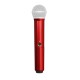 Capa Vermelha Para Microfone Sem Fio BLX PG58 Shure WA712-RED