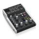 Mesa de Som 5 Entradas Streaming USB Behringer XENYX 502S 