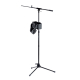 Kit Pedestal Microfone + Suporte multi-uso Aweda AMS-4121TB+MPTRAY
