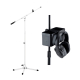 Kit Pedestal Microfone + Suporte multi-uso Aweda AMS-4122WT+MPTRAY