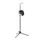 Kit Pedestal Microfone + Bandeja multi-uso Aweda AMS-412+MPTRAY