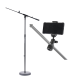 Kit Pedestal Microfone + Suporte para celular Aweda AMS-5121TB+SMARTPHONEHOLDER