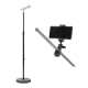 Kit Pedestal Microfone + Suporte para celular Aweda AMS-512+SMARTPHONEHOLDER