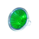 Lâmpada Dicróica verde JCDR 50W com lente G-Light JCDR501VFGL