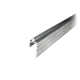 Perfil de alumínio macho 10mm 3 barras de 1 m Tagg TGPL005