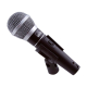 Microfone bastão vocal supercardióide Waldman P-5800