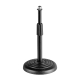 Pedestal Microfone de Mesa base de ferro Aweda AMS-822