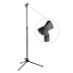 Pedestal para Microfone + cachimbo clip Aweda AMS-412+100